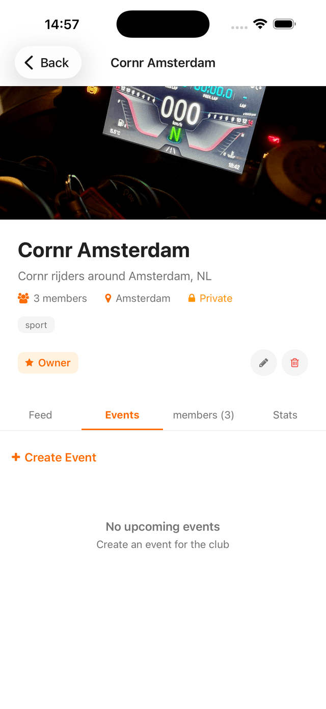 Cornr riding club